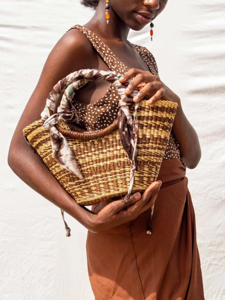 Butterfly Bag Small in Brown