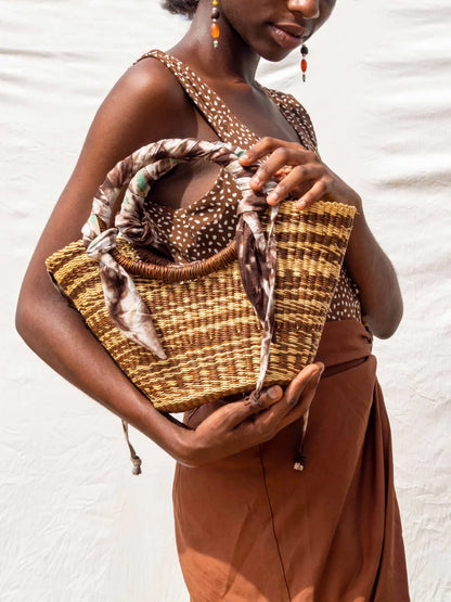 Butterfly Bag Small in Brown