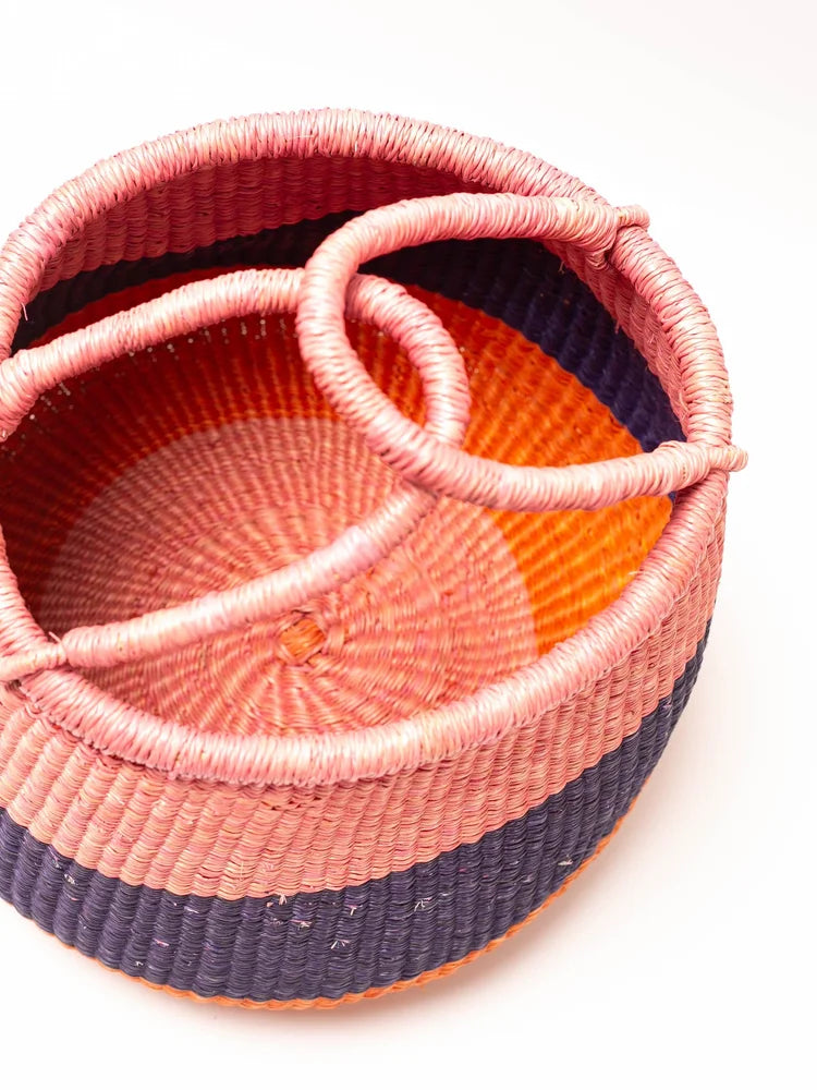 Bolo Colour Block Basket With Handles