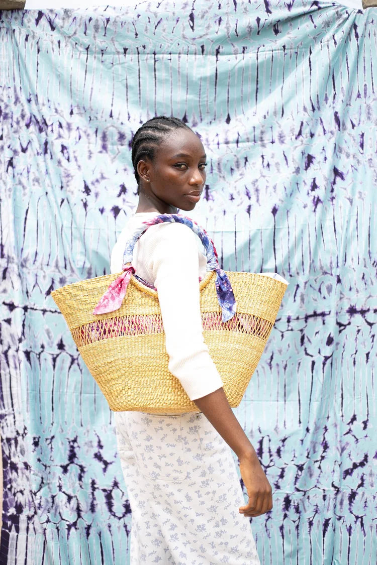 Butterfly Bag Medium in Natural