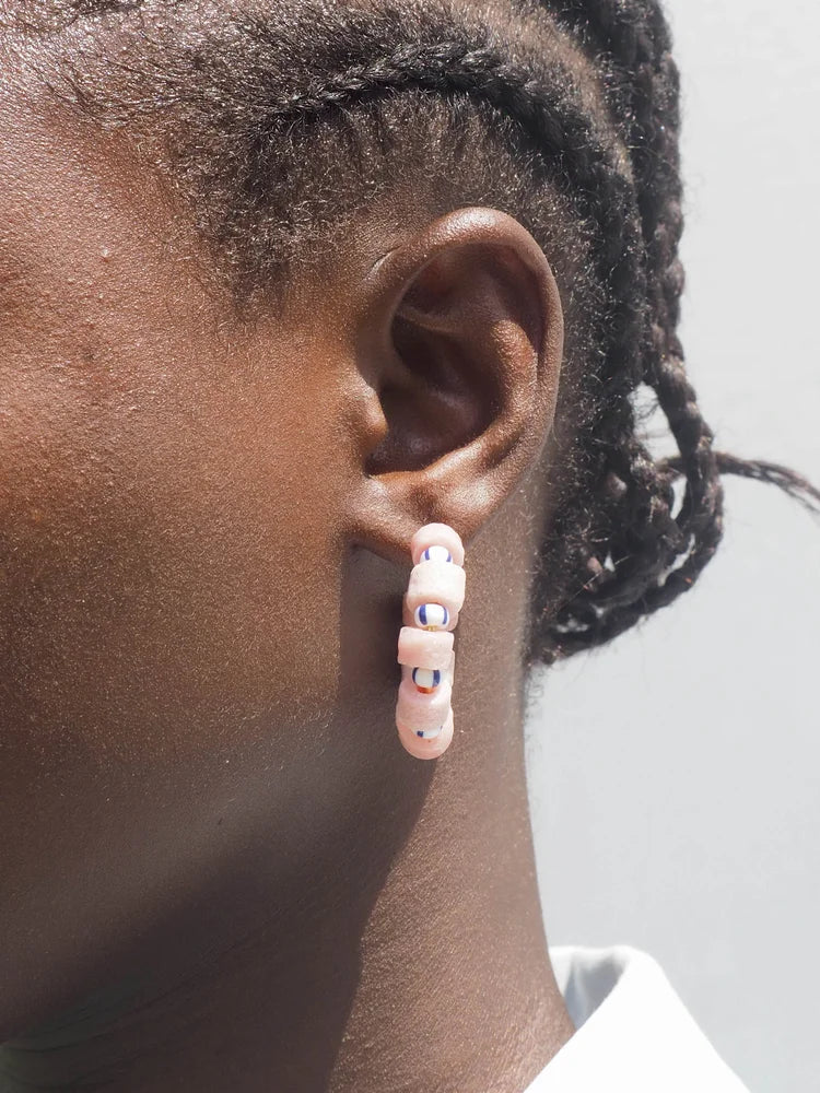 Mini Ada Earrings Pink