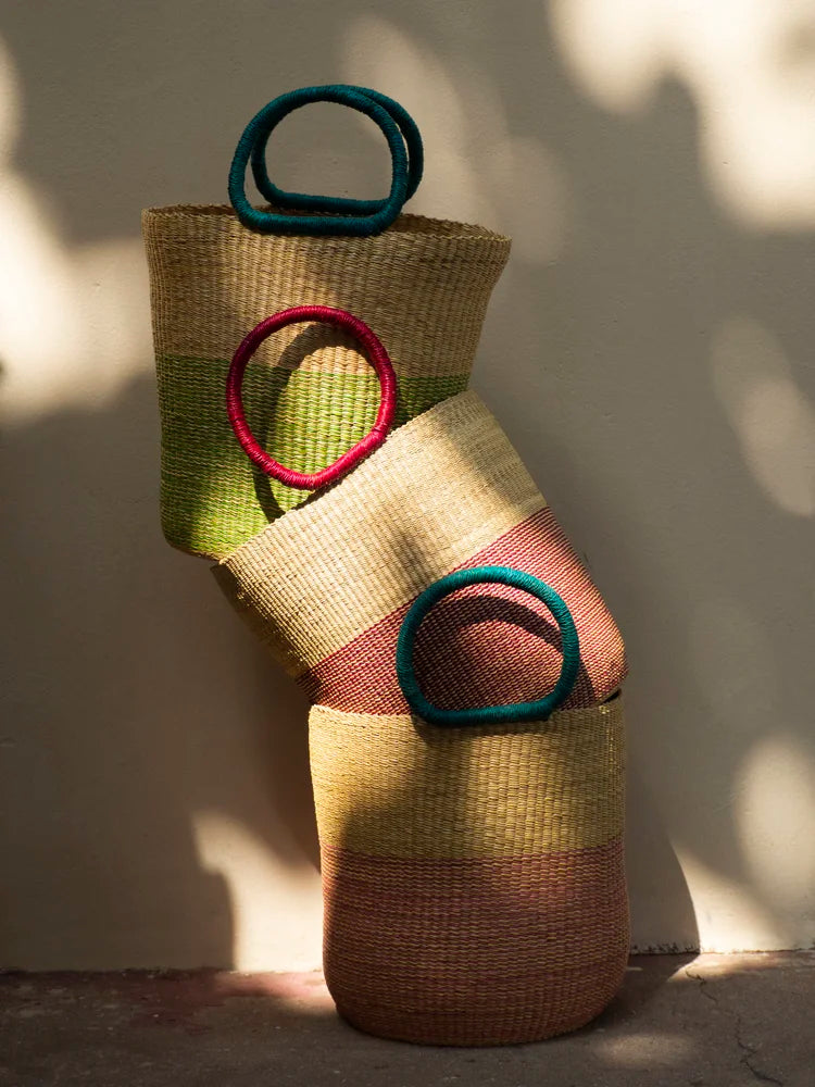 Toma Basket in Green