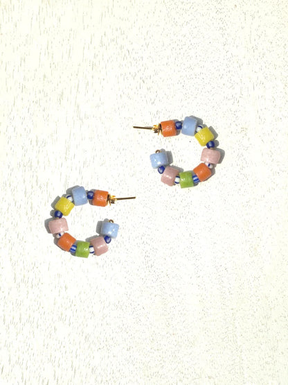 Mini Ada Earrings Rainbow