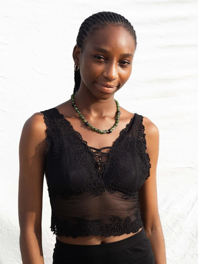 Alewa Necklace in Green