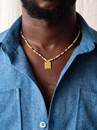 Yina Necklace Long - Mixed Colours