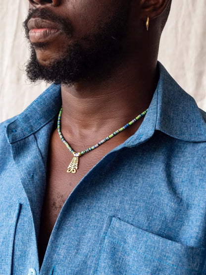 Yina Necklace Long - Mixed Colours
