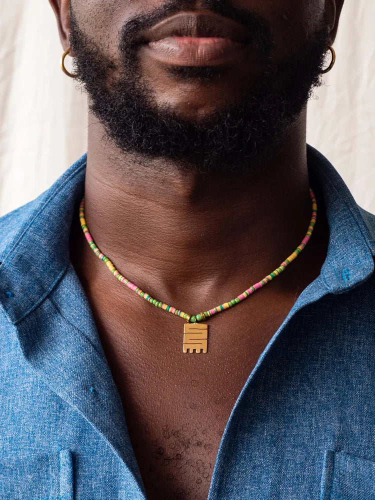 Yina Necklace Long - Mixed Colours