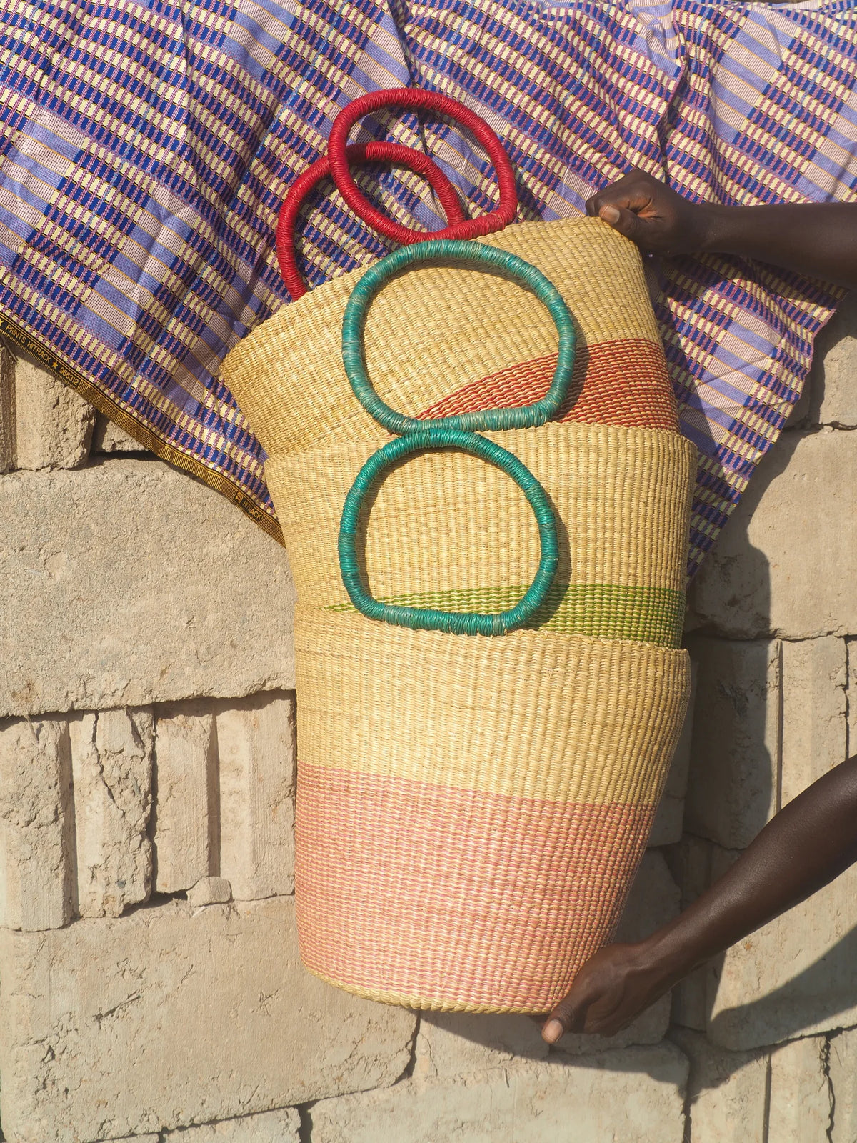 Toma Basket in Green