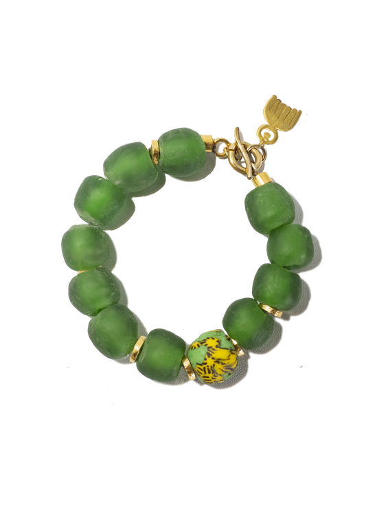 Tumi Bracelet in Green
